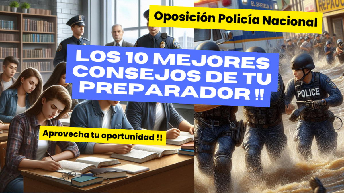 Los 10 consejos para la oposición a Policía Nacional